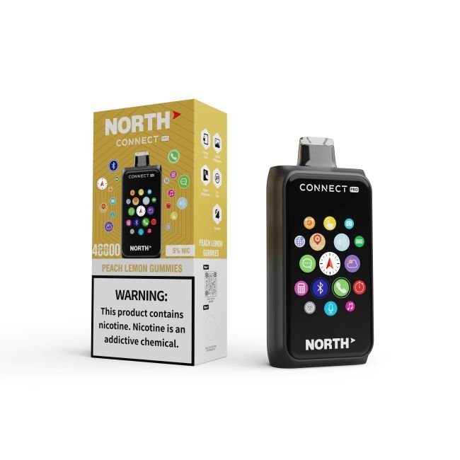 NORTH CONNECT PRO 5% DISPOSABLE (100ML) 40K PUFFS - Gallery Image