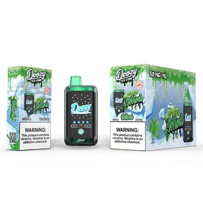 DOOZY ICE CUBE POWERED BY MR FOG 5% DISPOSABLE (100ML) 40K PUFFS