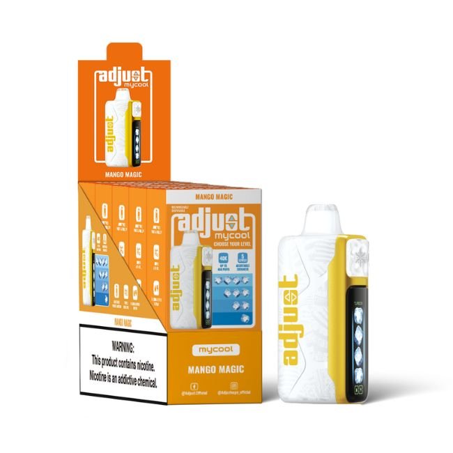 ADJUST MYCOOL 5% DISPOSABLE (100ML) 40K PUFFS - Gallery Image