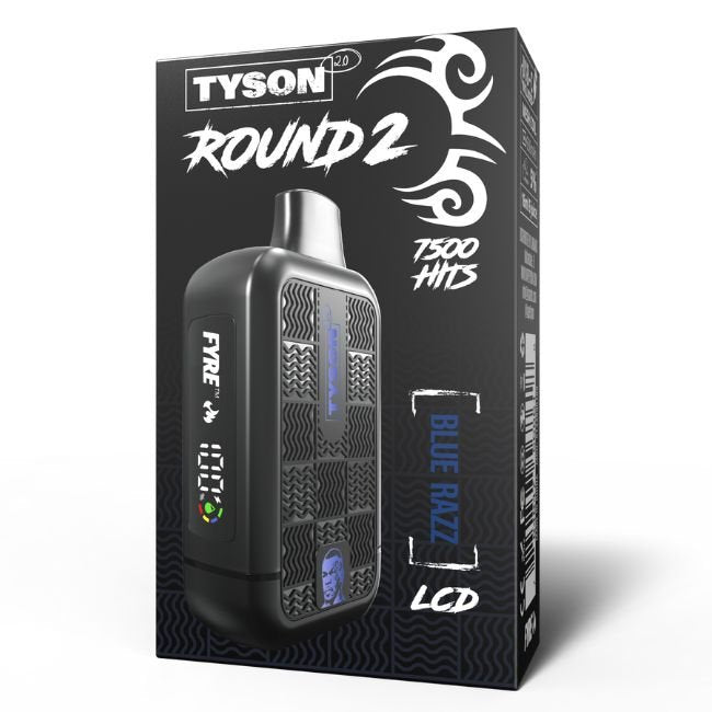 TYSON ROUND 2.0 5% DISPOSABLE (160ML) 7500 PUFFS - Gallery Image
