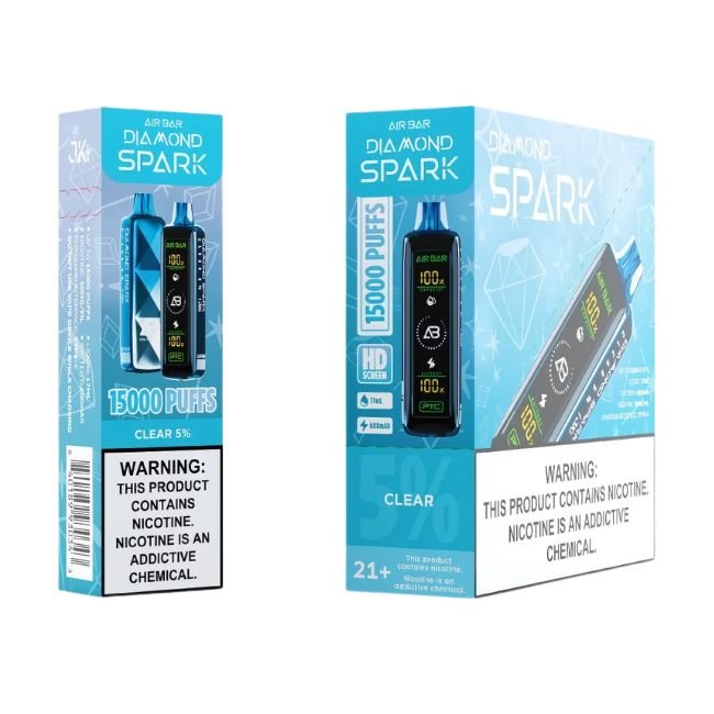 AIR BAR DIAMOND SPARK 5% DISPOSABLE (85ML) 15K PUFFS - Gallery Image