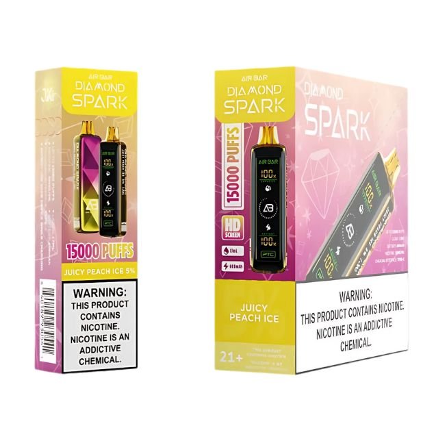 AIR BAR DIAMOND SPARK 5% DISPOSABLE (85ML) 15K PUFFS