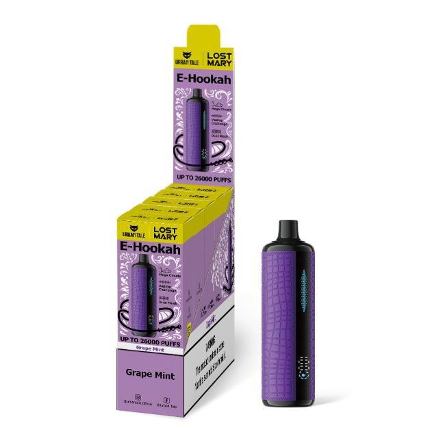 URBAN TALE X LOST MARY 6% E-HOOKAH DISPOSABLE (80ML) UPTO 26K PUFFS - Gallery Image