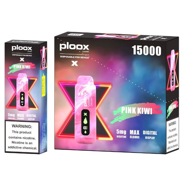 PLOOX X BY LUXPODZ 5% DISPOSABLE FOR PORTABLE HOOKAH (80ML) 15K PUFFS - Gallery Image