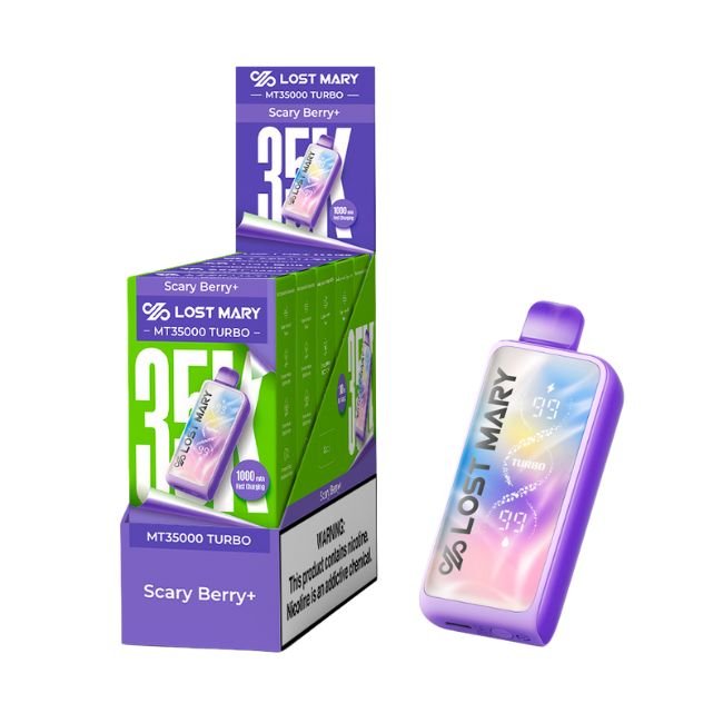 LOST MARY MT35000 TURBO 5% DISPOSABLE (90ML) 35K PUFFS - Gallery Image