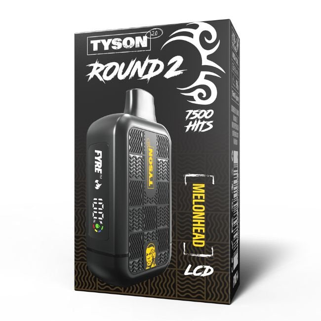 TYSON ROUND 2.0 5% DISPOSABLE (160ML) 7500 PUFFS - Gallery Image