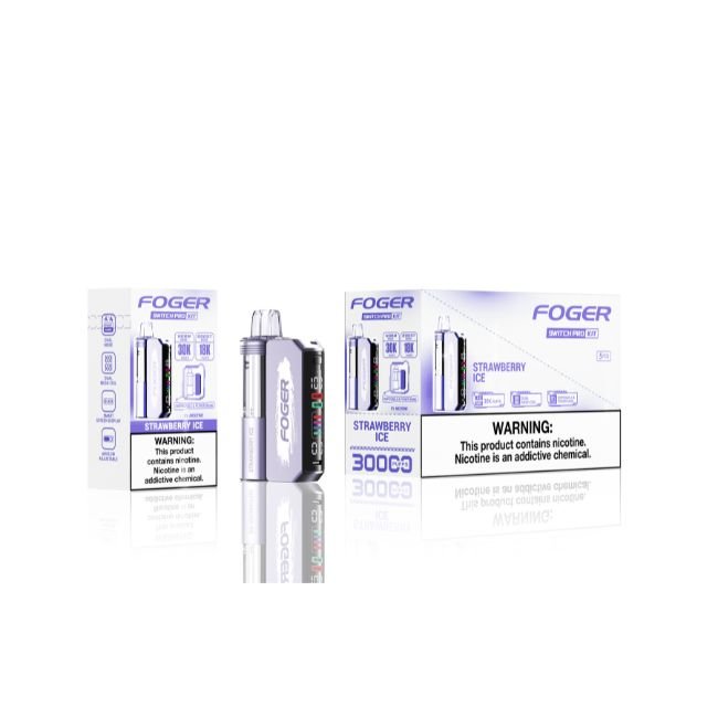 FOGER SWITCH PRO KIT 5% DISPOSABLE (95ML) NORM MODE - 30K & BOOST. MODE - 18K PUFFS - Gallery Image