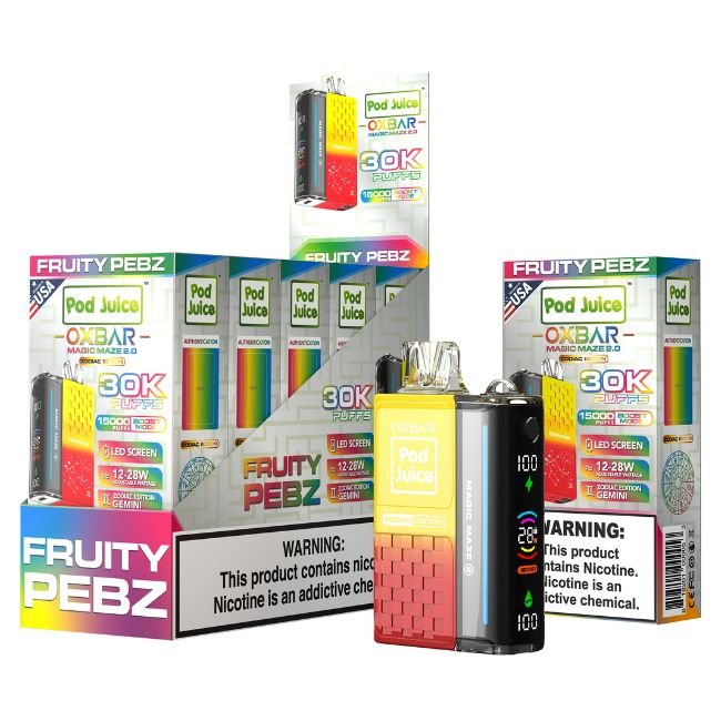 OXBAR ZODIAC MAGIC MAZE 2.0 5% POD JUICE DISPOSABLE (65ML) 30K PUFFS - Gallery Image