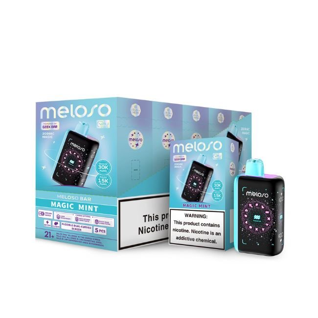 MELOSO BY GEEK BAR 5% DISPOSABLE (90ML) PULSE MODE - 15K & REG. MODE - 30K PUFFS - Gallery Image