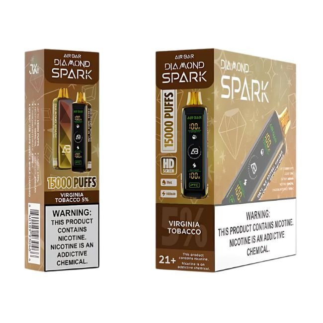 AIR BAR DIAMOND SPARK 5% DISPOSABLE (85ML) 15K PUFFS - Gallery Image