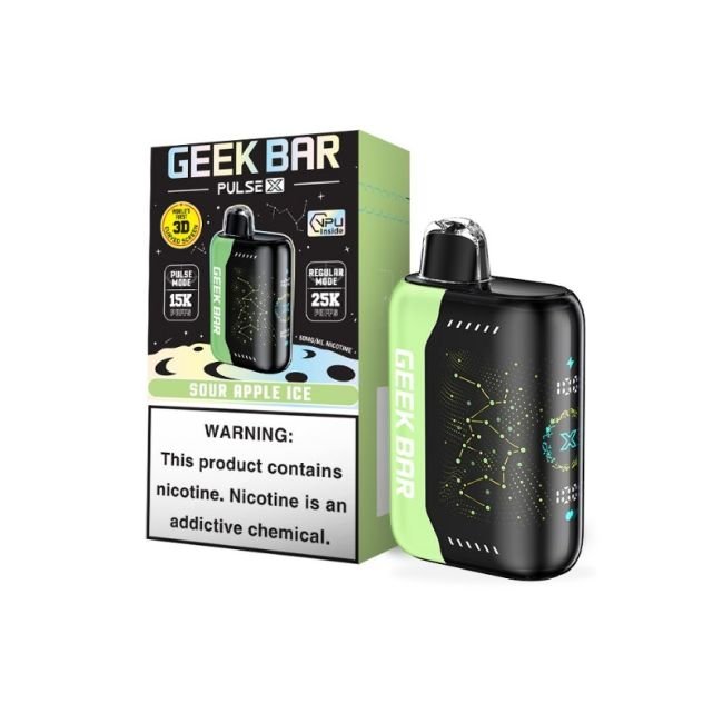 GEEK BAR PULSE X 5% DISPOSABLE (90ML) 25K & PULSE. MODE - 15K PUFFS (1 LIMIT) - Gallery Image