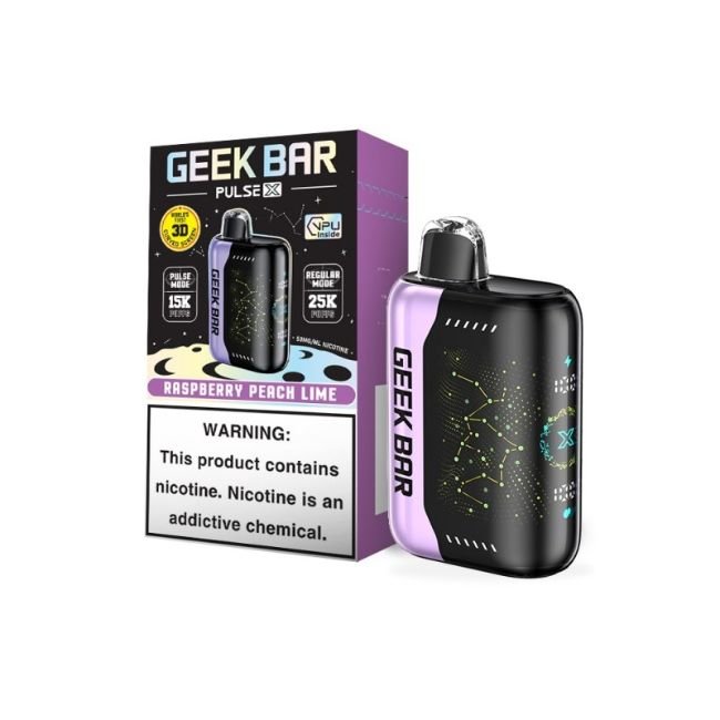 GEEK BAR PULSE X 5% DISPOSABLE (90ML) 25K & PULSE. MODE - 15K PUFFS (1 LIMIT) - Gallery Image