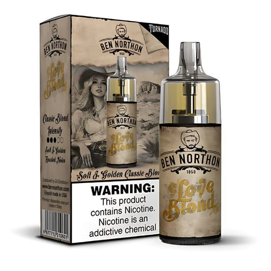 BEN NORTHON BY TORNADO 5% DISPOSABLE (60ML) 10K PUFFS - LOVE BLOND
