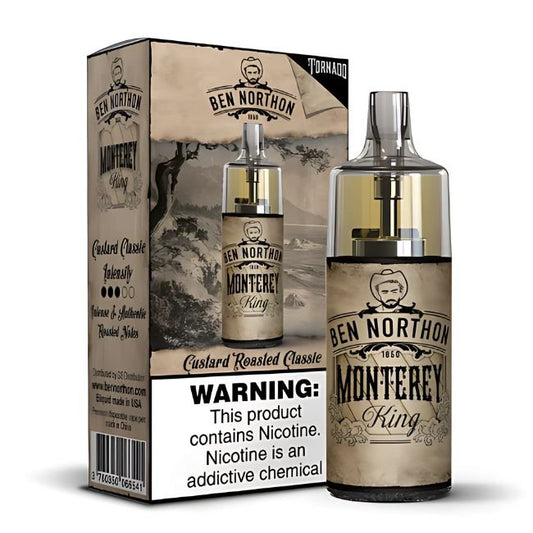 BEN NORTHON BY TORNADO 5% DISPOSABLE (60ML) 10K PUFFS - MONTEREY KING