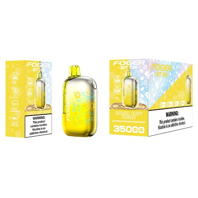 FOGER BIT 5% DISPOSABLE (100ML) NORM MODE - 35K & BOOST. MODE - 25K PUFFS 5CT/ BOX