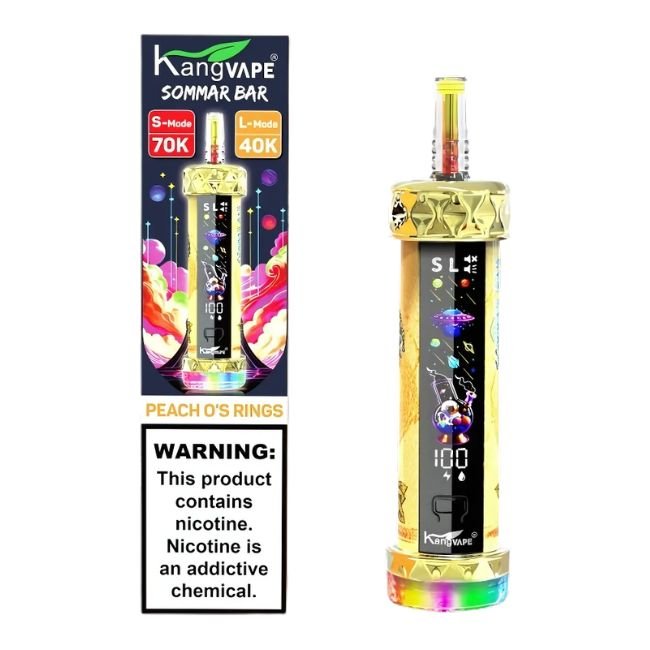 KANGVAPE SOMMAR BAR 5% DISPOSABLE (300ML) L-MODE - 40K & S-MODE - 70K PUFFS 5CT/ BOX