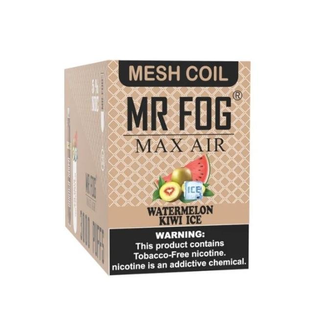 MR FOG MAX AIR 5% DISPO (80ML) 3K PUFFS 10CT/BOX