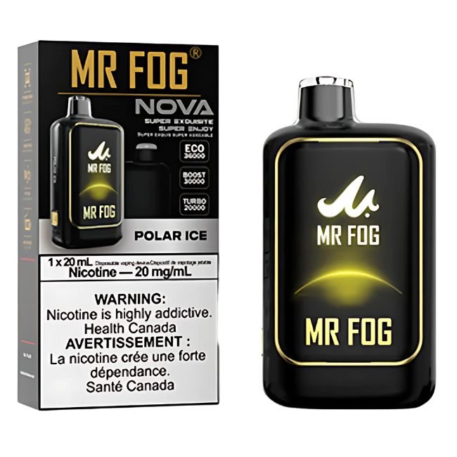 MR FOG NOVA 5% DISPOSABLE (100ML) 36K PUFFS - POLAR ICE