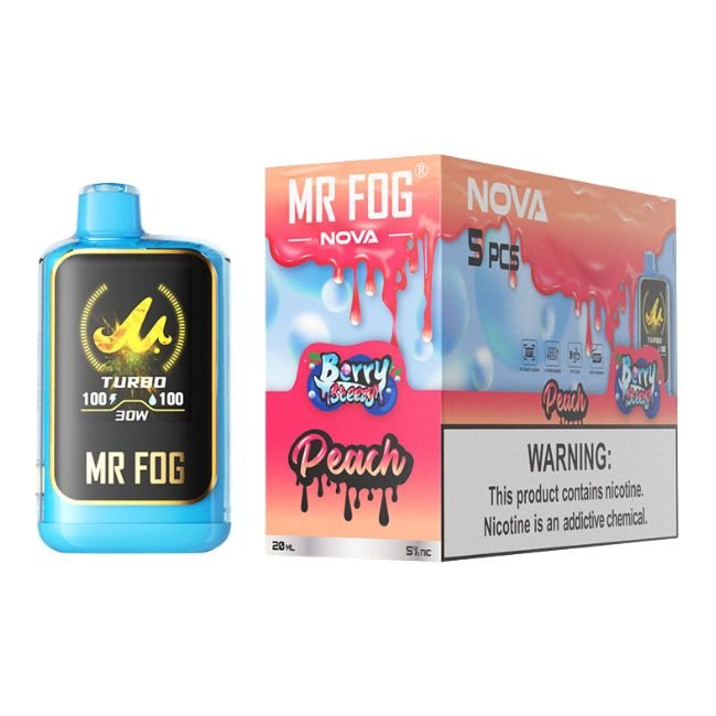 MR FOG NOVA LIMITED EDITION 5% DISPOSABLE (100ML) 36K PUFFS 5CT/ BOX