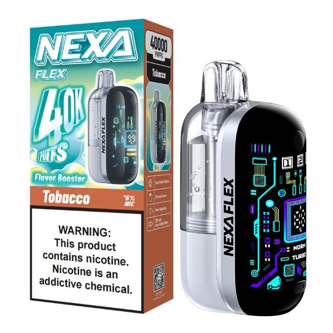 NEXA FLEX 5% DISPOSABLE KIT (90ML) 40K PUFFS 5CT/ BOX