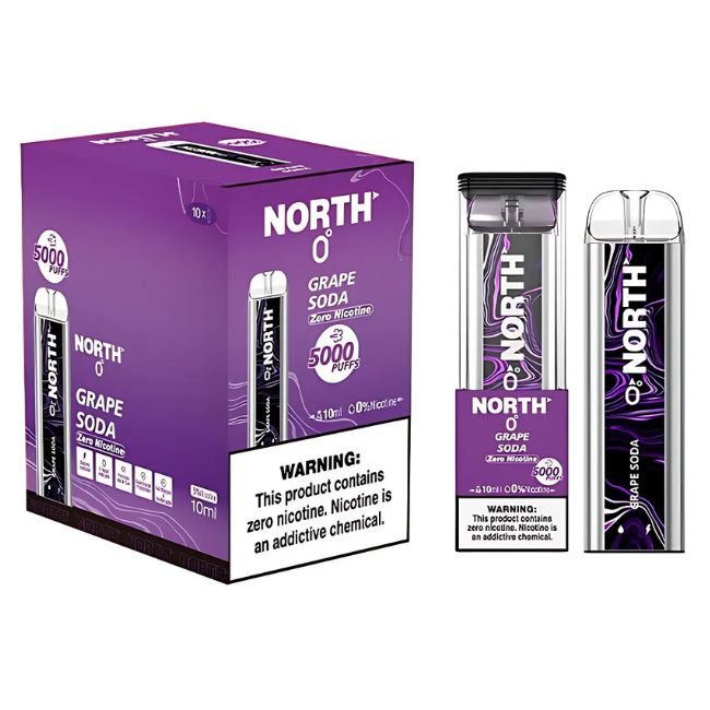NORTH 0% DISPOSABLE (100ML) 5K PUFFS - PINACOLADA