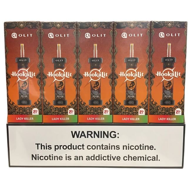 OLIT HOOKALIT BY KANGERTECH 3.5% DISPOSABLE (200ML) 40K PUFFS - LADY KILLER