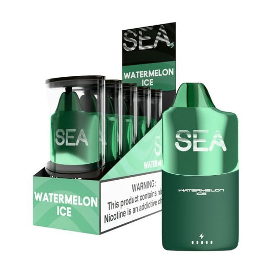 SEA XS 5% DISPOSABLE (40ML) 15K PUFFS - WATERMELON ICE