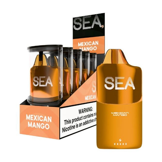 SEA XS 5% DISPOSABLE (40ML) 15K PUFFS - MEXICAN MANGO