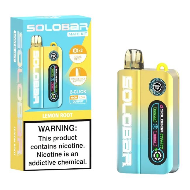SOLOBAR MATE 5% DISPOSABLE KIT (120ML) 35K PUFF 5CT/ BOX