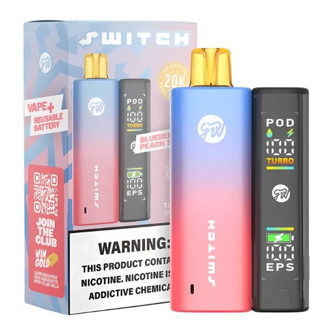 SWITCH BY GOLD WHIP 5% DISPOSABLE KIT (75ML) 20K PUFFS 5CT/ BOX