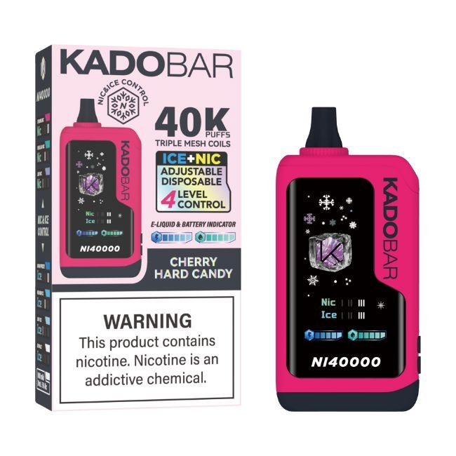 KADO BAR ICE + NIC CONTROL 5% DISPOSABLE (120ML) 40K PUFFS - Gallery Image