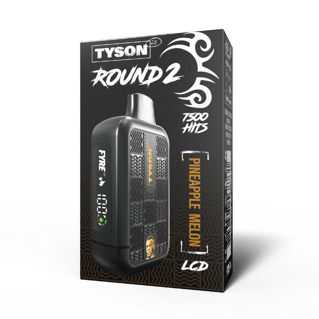 TYSON ROUND 2.0 5% DISPOSABLE (160ML) 7500 PUFFS - Gallery Image