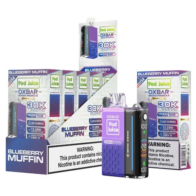 OXBAR ZODIAC MAGIC MAZE 2.0 5% POD JUICE DISPOSABLE (65ML) 30K PUFFS - Gallery Image