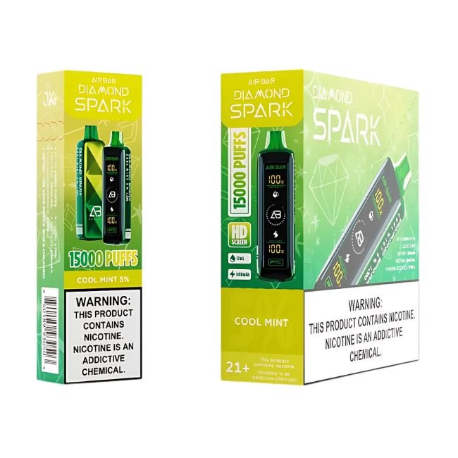 AIR BAR DIAMOND SPARK 5% DISPOSABLE (85ML) 15K PUFFS - Gallery Image