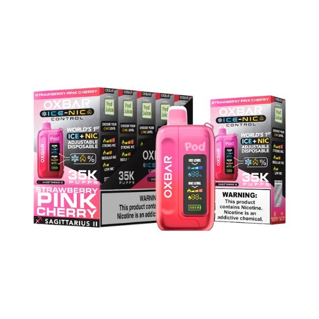 OXBAR ICE-NIC CONTROL BY POD JUICE 5% DISPOSABLE (70ML) 35K PUFFS
