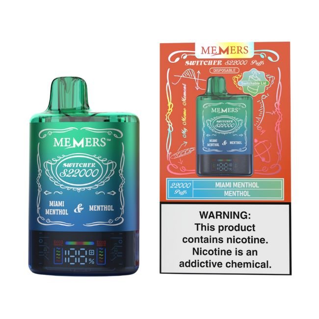 MEMERS SWITCHER S22000 5% DISPOSABLE (120ML) 22K PUFFS - Gallery Image