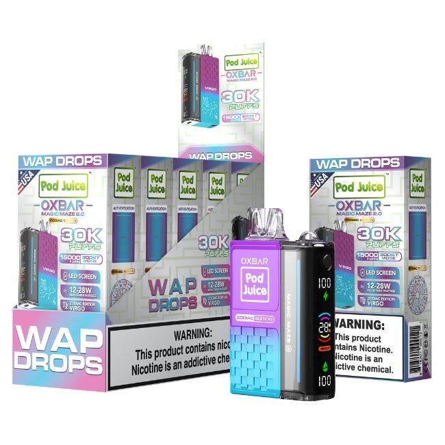 OXBAR ZODIAC MAGIC MAZE 2.0 5% POD JUICE DISPOSABLE (65ML) 30K PUFFS - Gallery Image