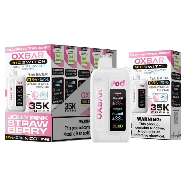 OXBAR NIC SWITCH NIC+FLAVOR CONTROL BY POD JUICE 5%  DISPOSABLE (70ML) 35K PUFFS - Gallery Image