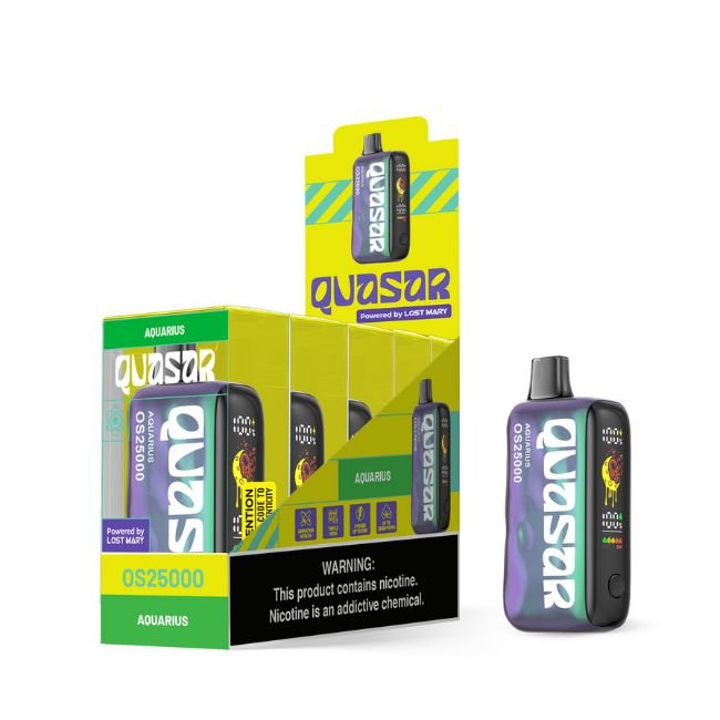QUASAR BY LOST MARY 5% DISPOSABLE (100ML) 25K PUFFS