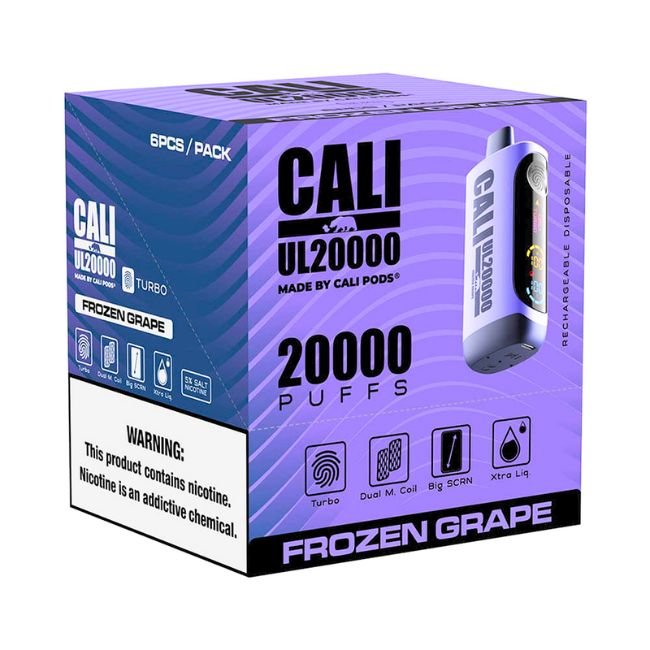 CALI UL20000 5% DISPOSABLE (120ML) 20K PUFFS - Gallery Image
