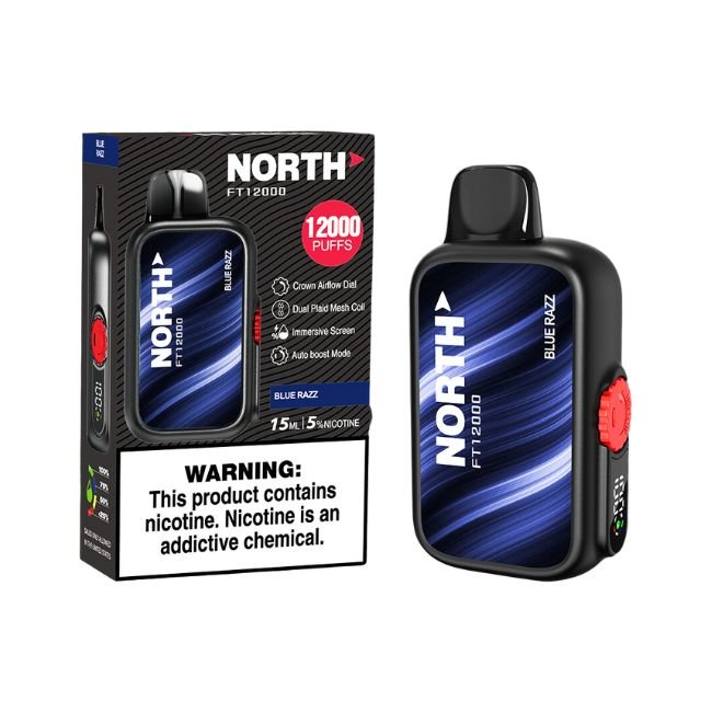 NORTH FT12000 5% DISPOSABLE (150ML) 12K PUFFS