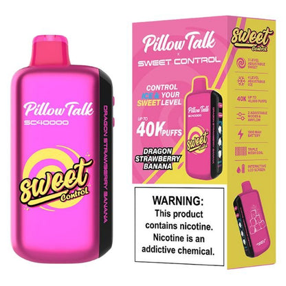 PILLOW TALK ICE & SWEET CONTROL 5% DISPOSABLE (100ML) 40K PUFFS