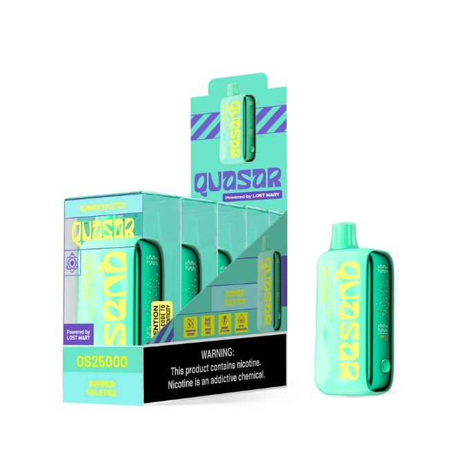 QUASAR BY LOST MARY 5% DISPOSABLE (100ML) 25K PUFFS - Gallery Image