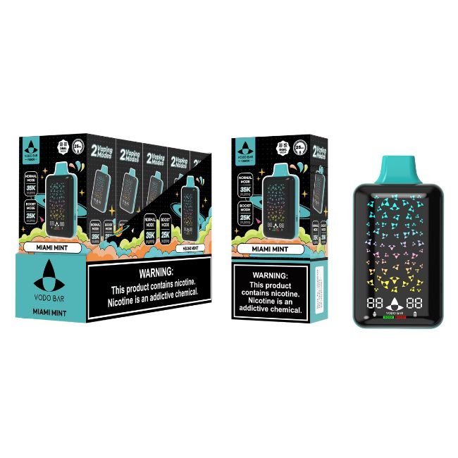 VODO BAR 5% DISPOSABLE (125ML) BOOST MODE - 25K & NORM. MODE - 35K PUFFS - Gallery Image
