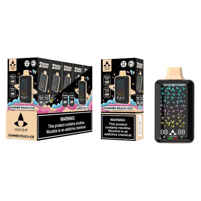 VODO BAR 5% DISPOSABLE (125ML) BOOST MODE - 25K & NORM. MODE - 35K PUFFS - Gallery Image