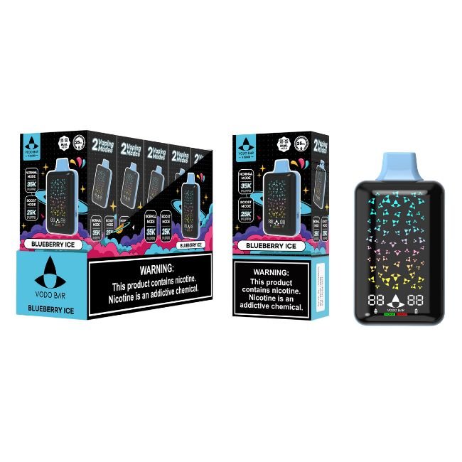 VODO BAR 5% DISPOSABLE (125ML) BOOST MODE - 25K & NORM. MODE - 35K PUFFS
