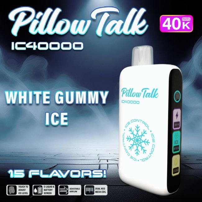 PILLOW TALK ICE CONTROL 5% DISPOSABLE (100ML) 40K PUFFS - Gallery Image
