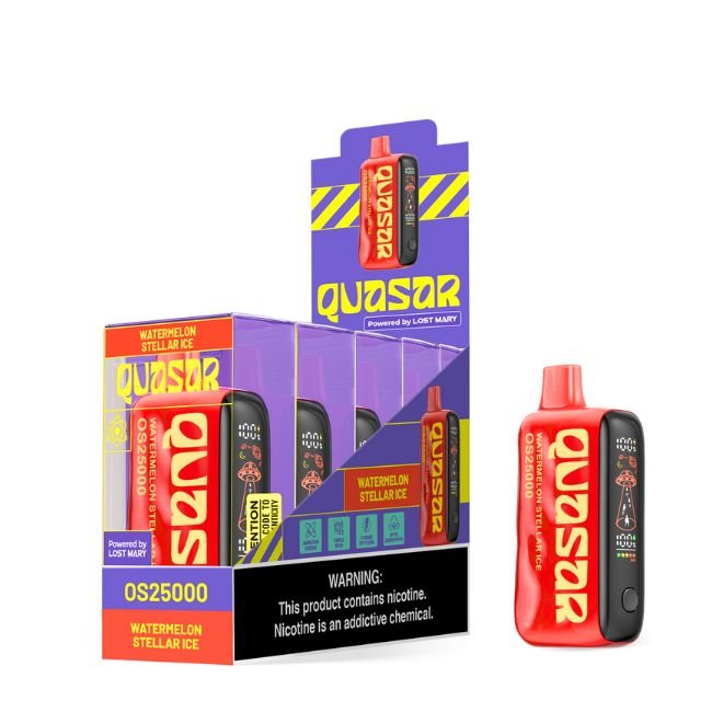 QUASAR BY LOST MARY 5% DISPOSABLE (100ML) 25K PUFFS - Gallery Image