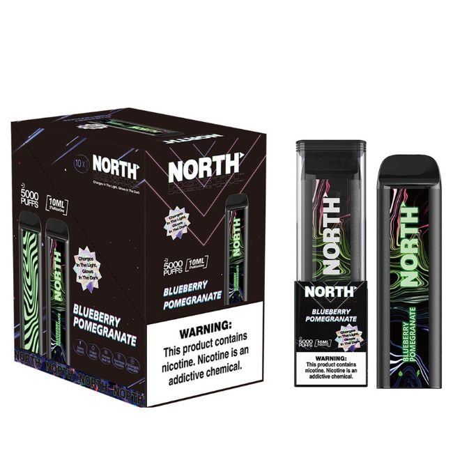 NORTH NIGHT EDITION 5% DISPOSABLE (100ML) 5K PUFFS - Gallery Image