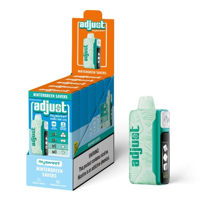 ADJUST MYSWEET 5% DISPOSABLE (100ML) 40K PUFFS - Gallery Image